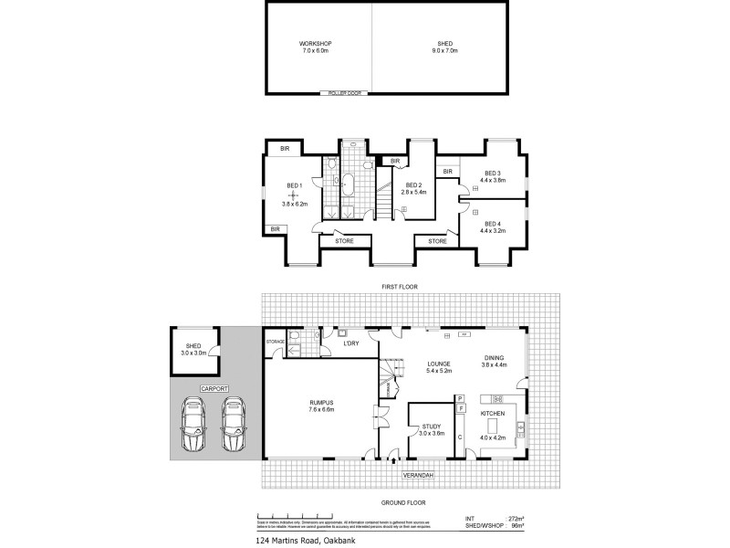 124 Martins Road, Oakbank SA 5243 Floorplan