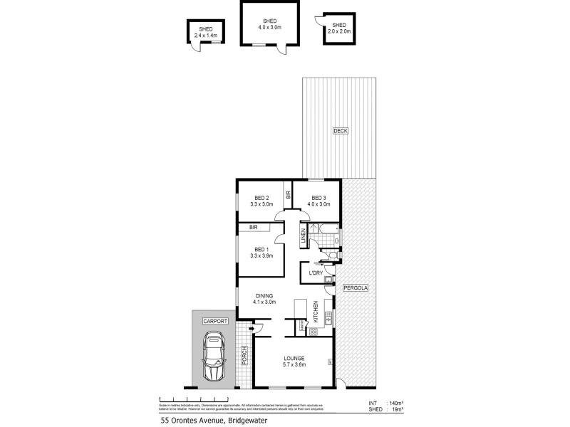 55 Orontes Avenue, Bridgewater SA 5155 Floorplan