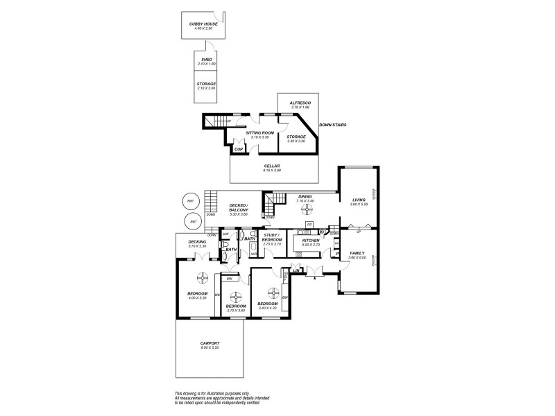 112 Old Mount Barker Road, Stirling SA 5152 Floorplan