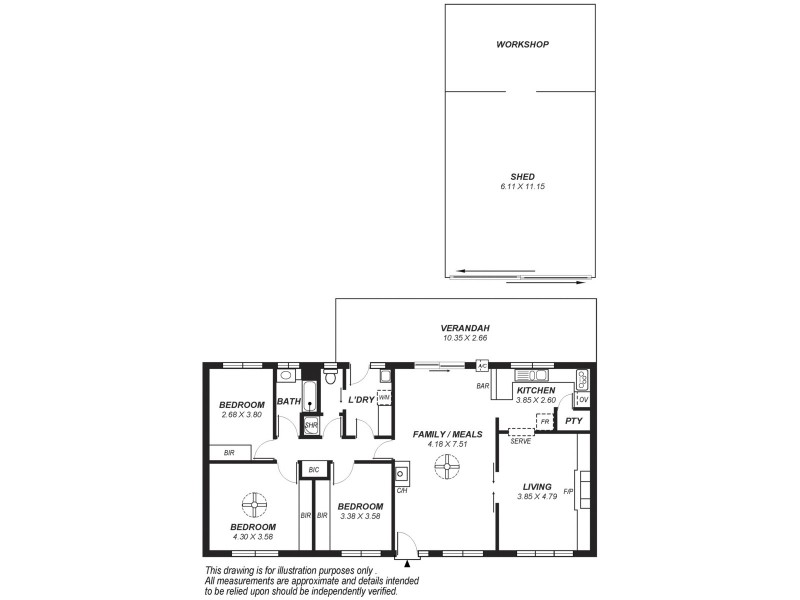 2 Yatina Road, Aldgate SA 5154 Floorplan
