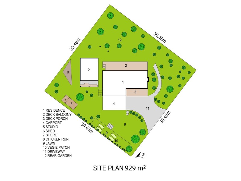 9 White Avenue, Crafers SA 5152 Floorplan