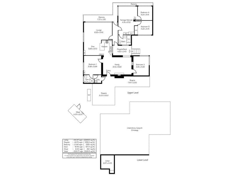 1 Salmon Avenue, Crafers SA 5152 Floorplan