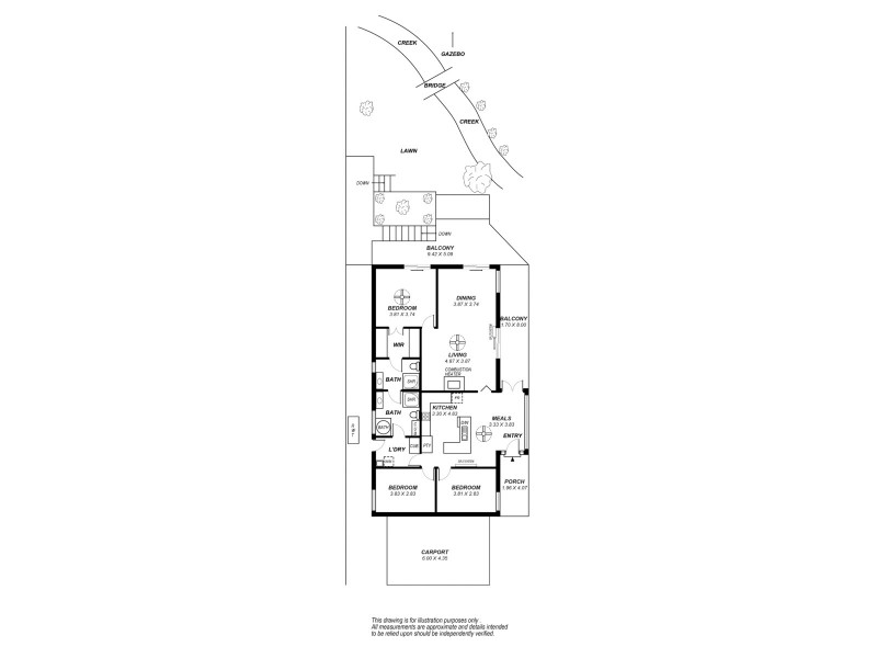 8 Omrah Street, Bridgewater SA 5155 Floorplan