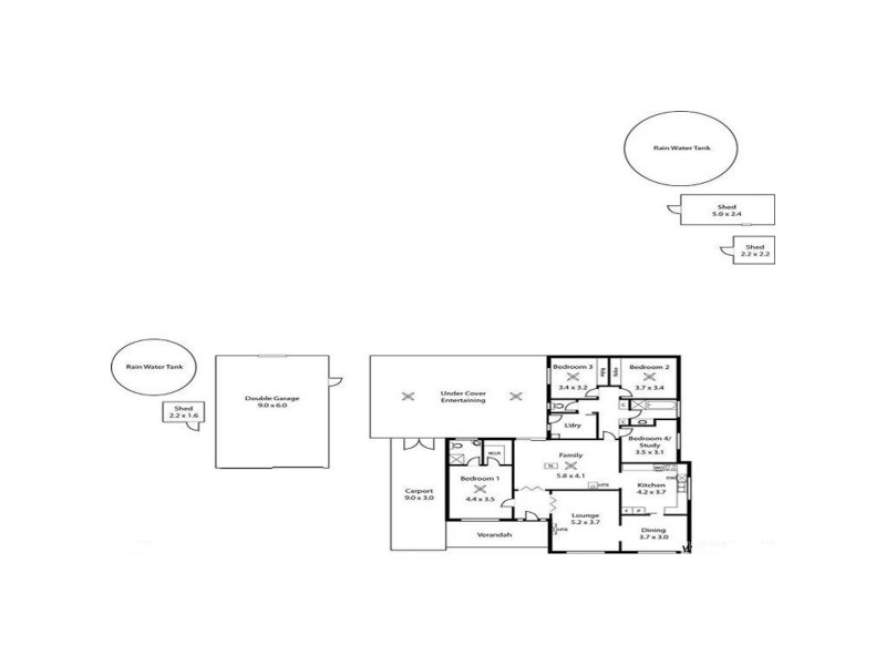 1240 Greenhill Road, Uraidla SA 5142 Floorplan