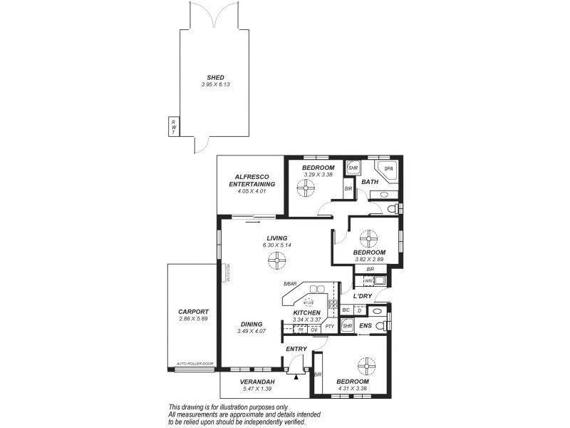 6 Oratava Avenue, Bridgewater SA 5155 Floorplan
