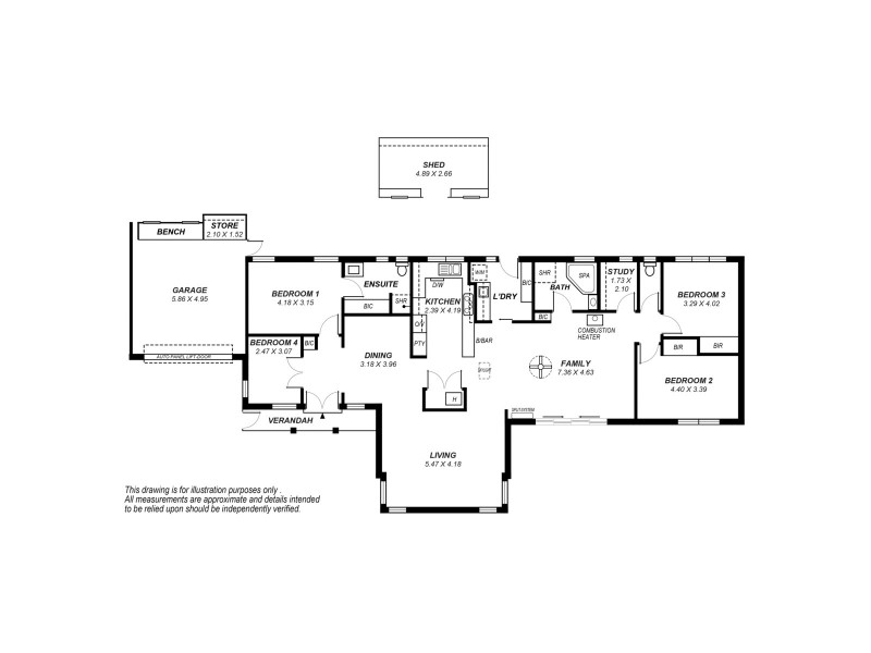 9 Hadleigh Rise, Upper Sturt SA 5156 Floorplan