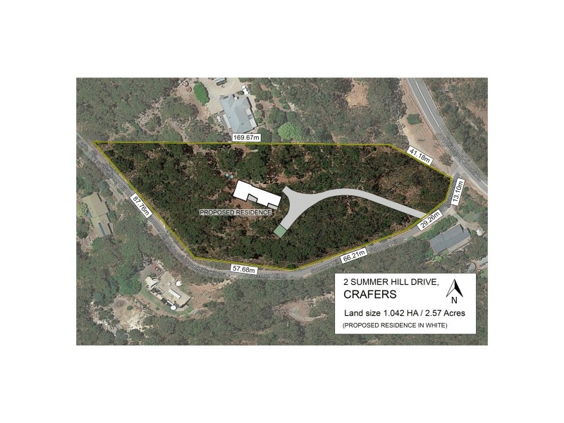 2 Summer Hill Drive, Crafers SA 5152 Floorplan