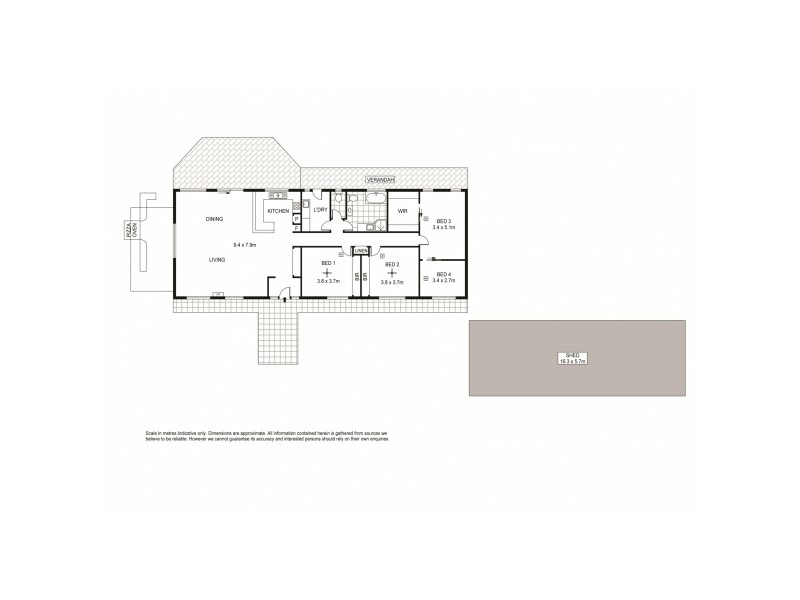 335 Archer Hill Road, Highland Valley SA 5255 Floorplan