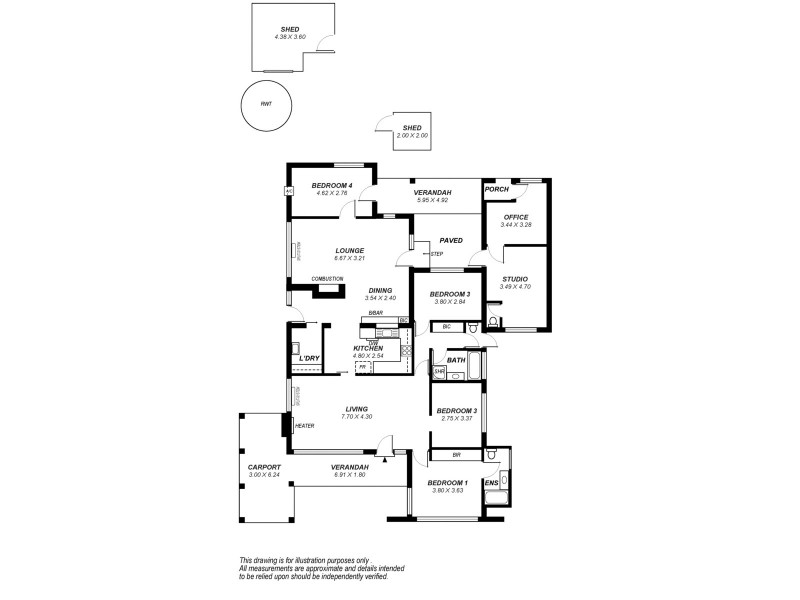 1 Bridge Street, Bridgewater SA 5155 Floorplan