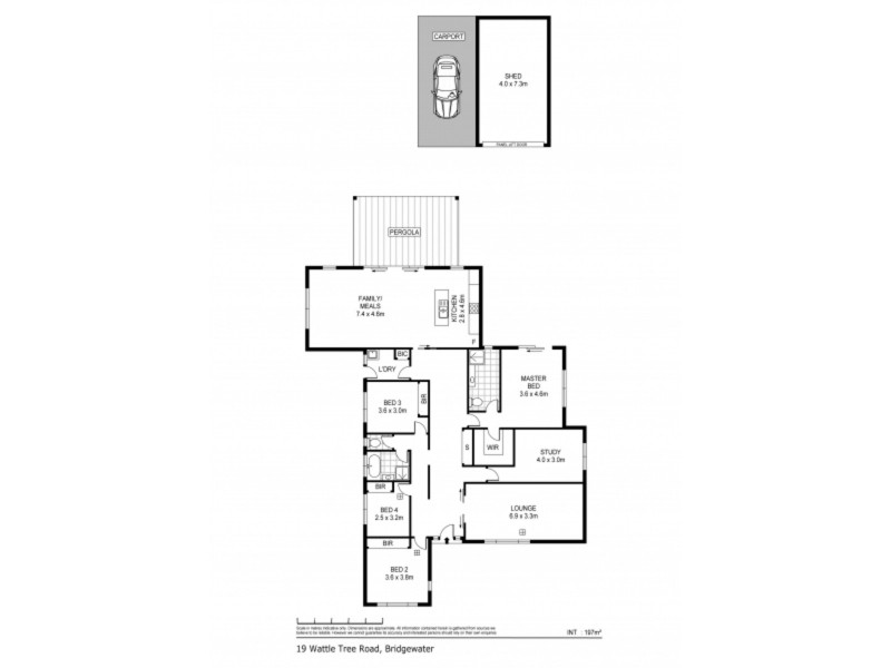 19 Wattle Tree Road, Bridgewater SA 5155 Floorplan