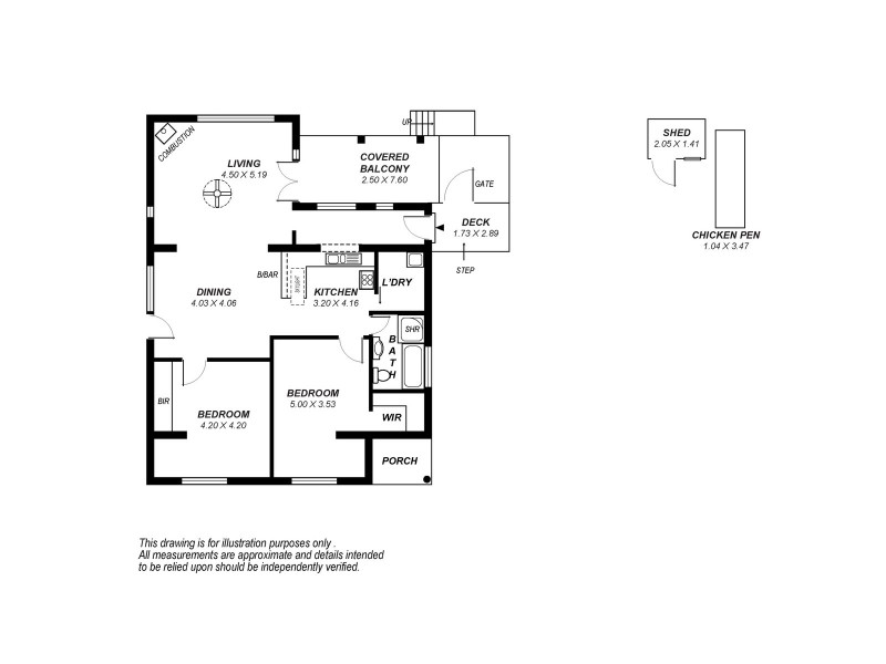 11 Honeysuckle Grove, Bridgewater SA 5155 Floorplan
