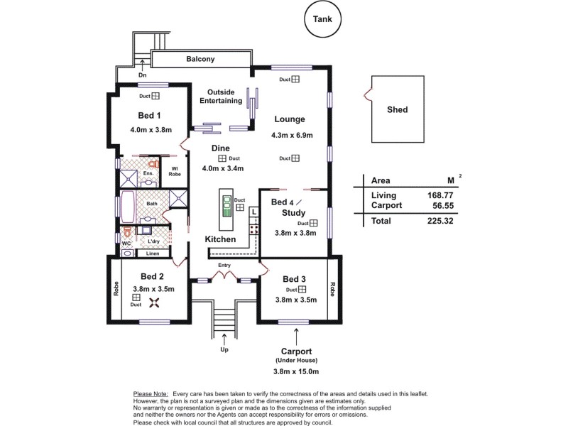 12 Hill View Road, Bridgewater SA 5155 Floorplan