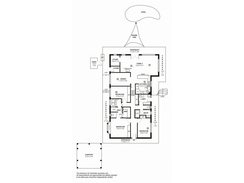 30 Honeysuckle Grove, Bridgewater SA 5155 Floorplan
