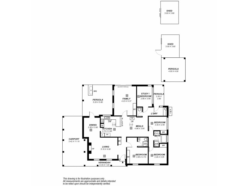19 Wycombe Road, Aldgate SA 5154 Floorplan
