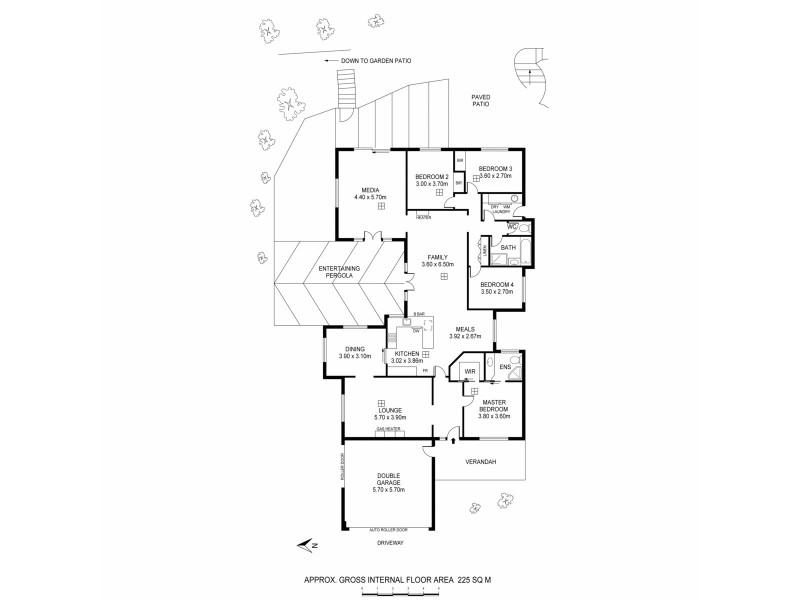 6 Crowsnest Court, Coromandel Valley SA 5051 Floorplan