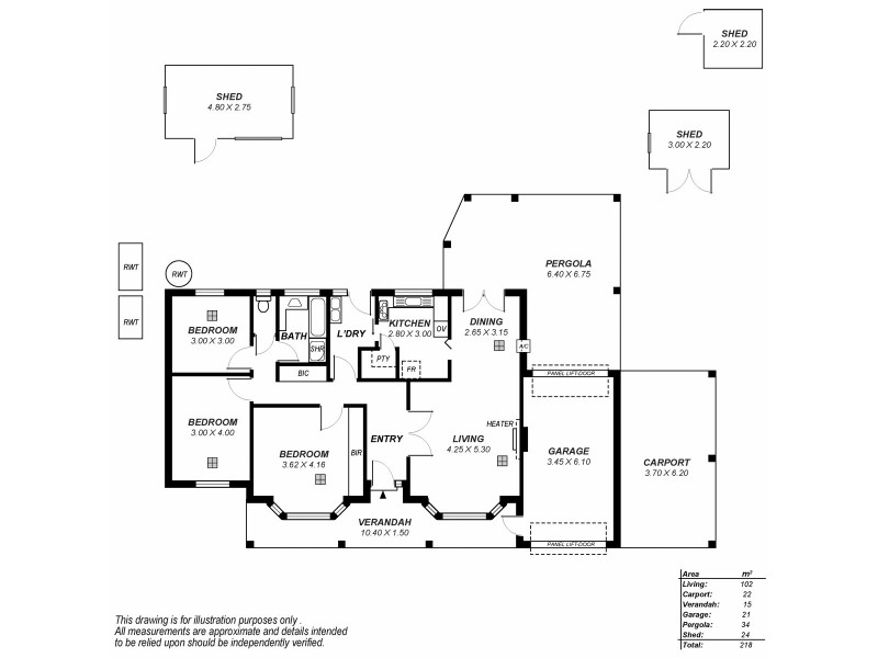 5 Anderson Avenue, Hawthorndene SA 5051 Floorplan