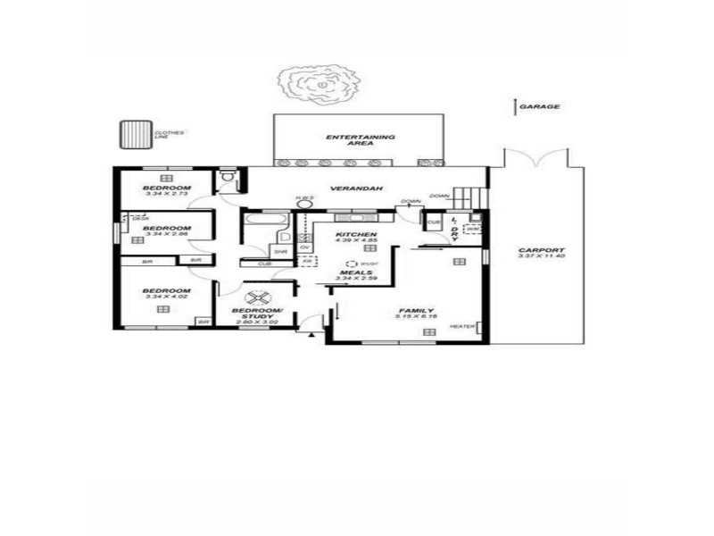8 Oakdene Crescent, Coromandel Valley SA 5051 Floorplan