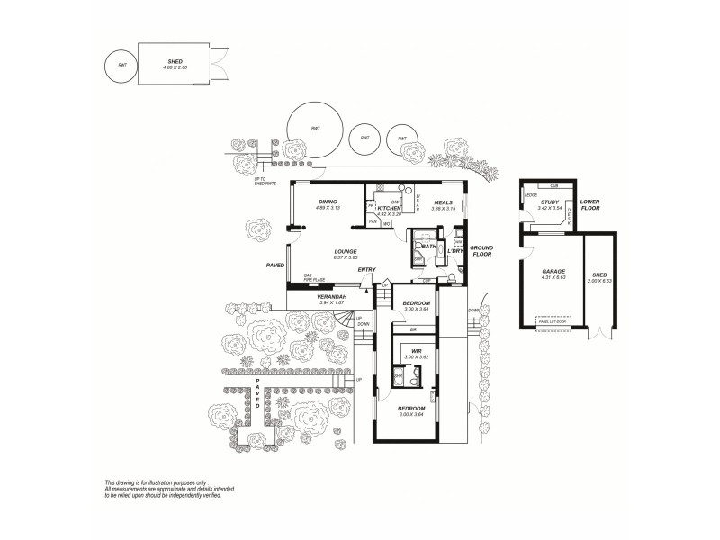 8 Hawthorn Road, Stirling SA 5152 Floorplan