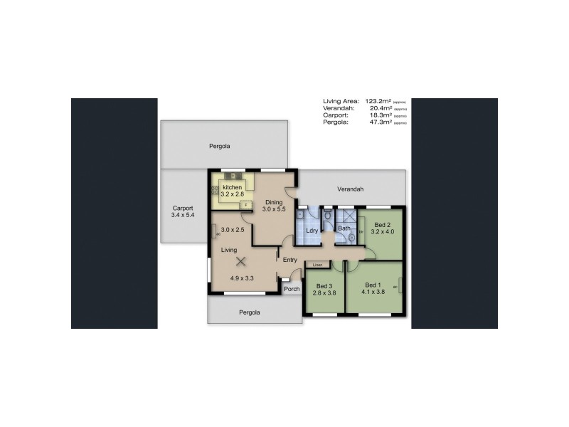 58 Tregarthen Road, Summertown SA 5141 Floorplan
