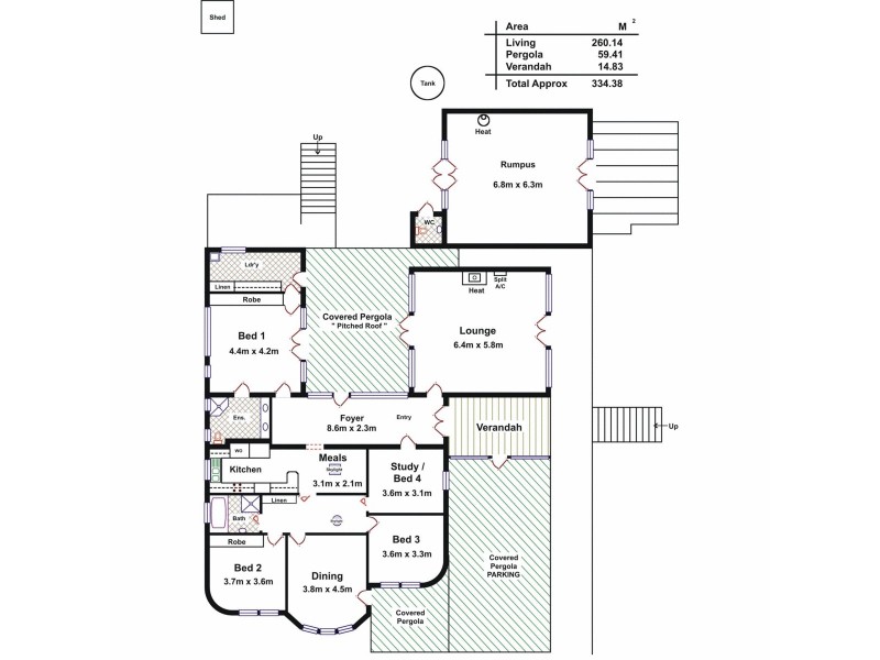 25 Erica Road, Heathfield SA 5153 Floorplan