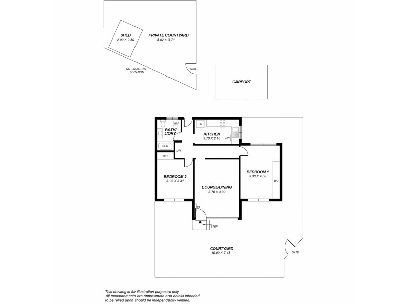 2/7 Vine Lane, Glen Osmond SA 5064 Floorplan