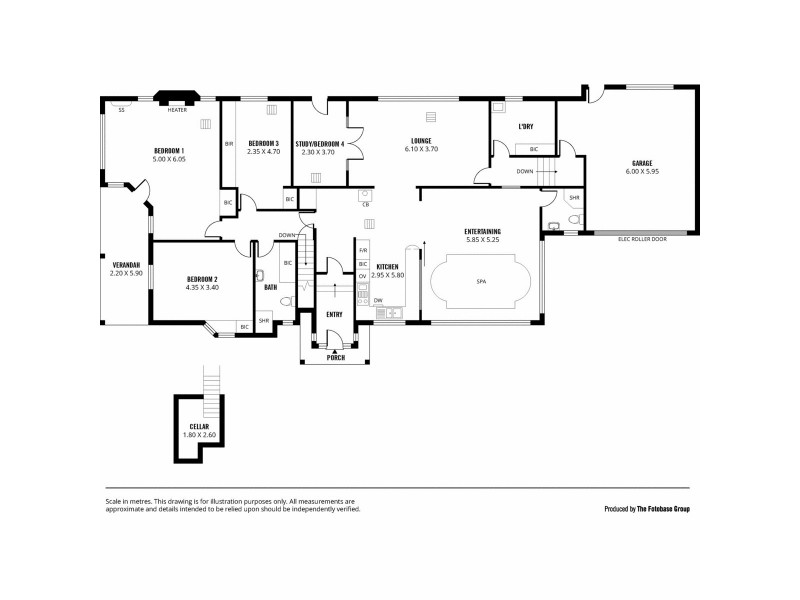 43 Ayers Hill Road, Stirling SA 5152 Floorplan
