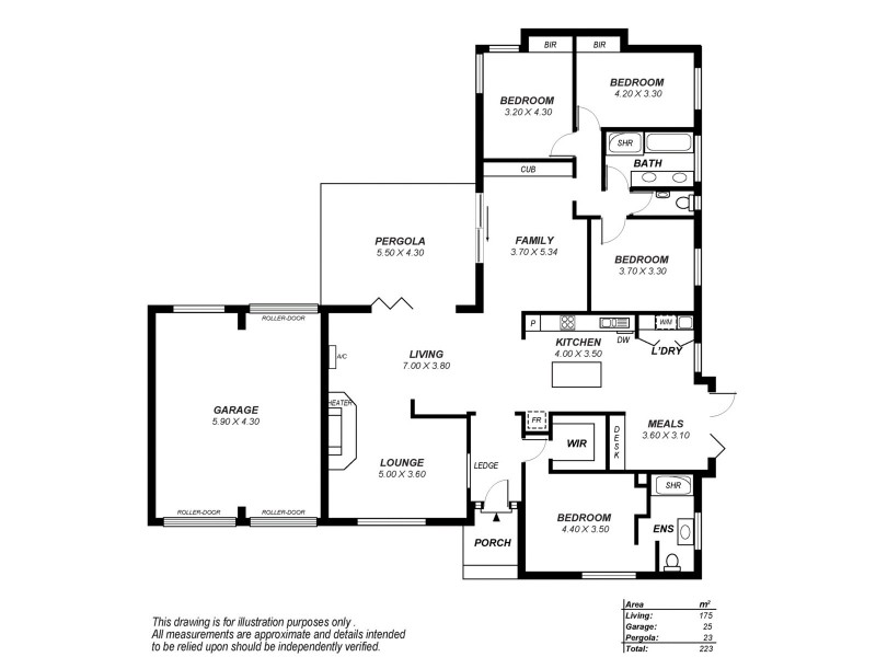 10 The Vines Court, Aldgate SA 5154 Floorplan