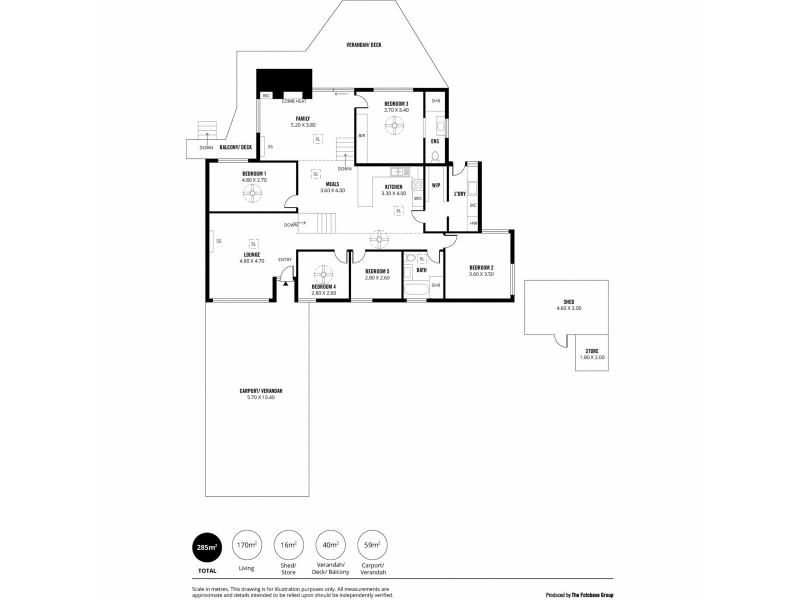 46 Beadnell Crescent, Bridgewater SA 5155 Floorplan