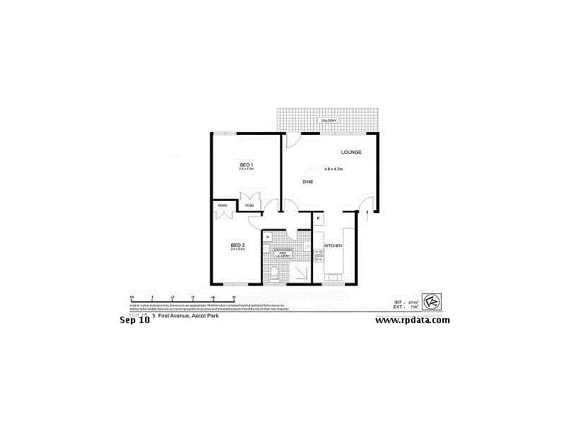 10/3 First Avenue, Ascot Park SA 5043 Floorplan
