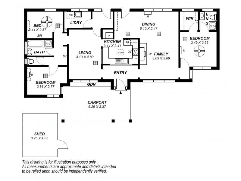 22 Wembley Avenue, Bridgewater SA 5155 Floorplan