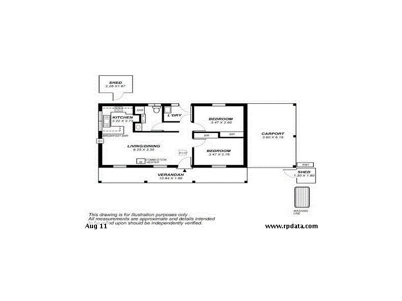 3 Fourth Avenue, Bridgewater SA 5155 Floorplan