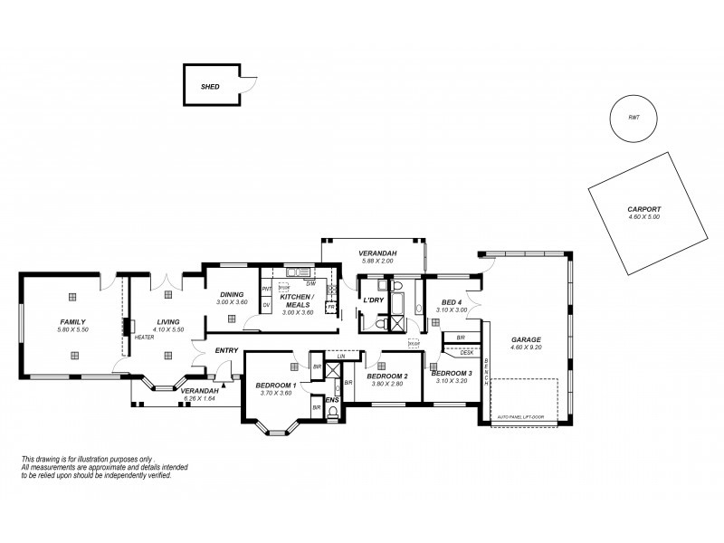 9 Linwood Avenue, Aldgate SA 5154 Floorplan
