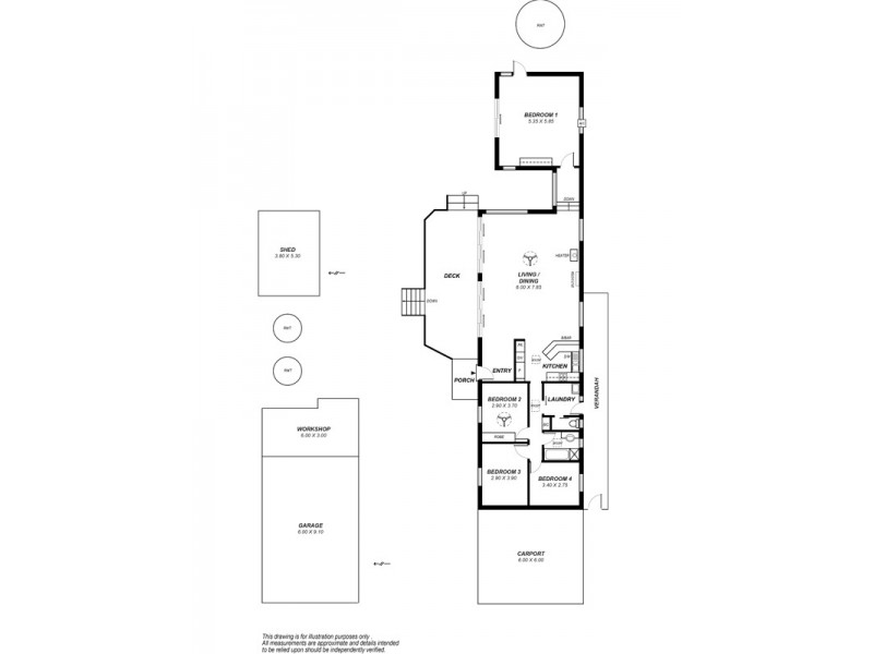 36 Walker Avenue, Heathfield SA 5153 Floorplan