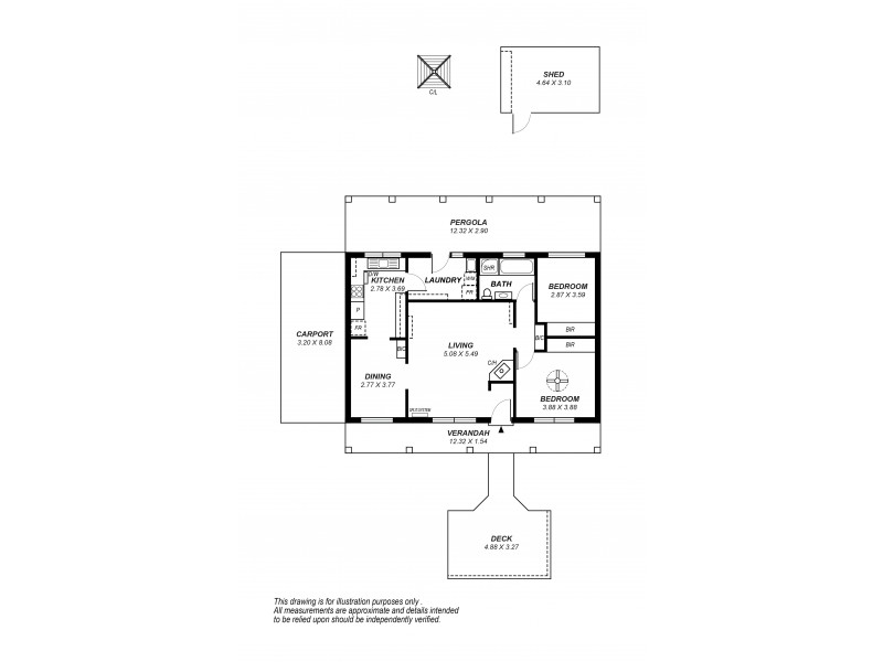 45 Hill View Road, Bridgewater SA 5155 Floorplan