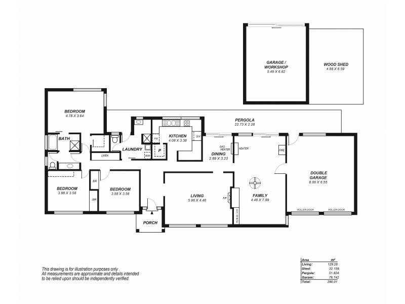 408 Frith Road, Cherry Gardens SA 5157 Floorplan