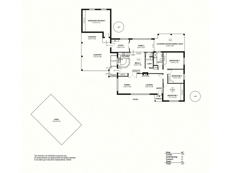 15 Schocroft Avenue, Crafers SA 5152 Floorplan