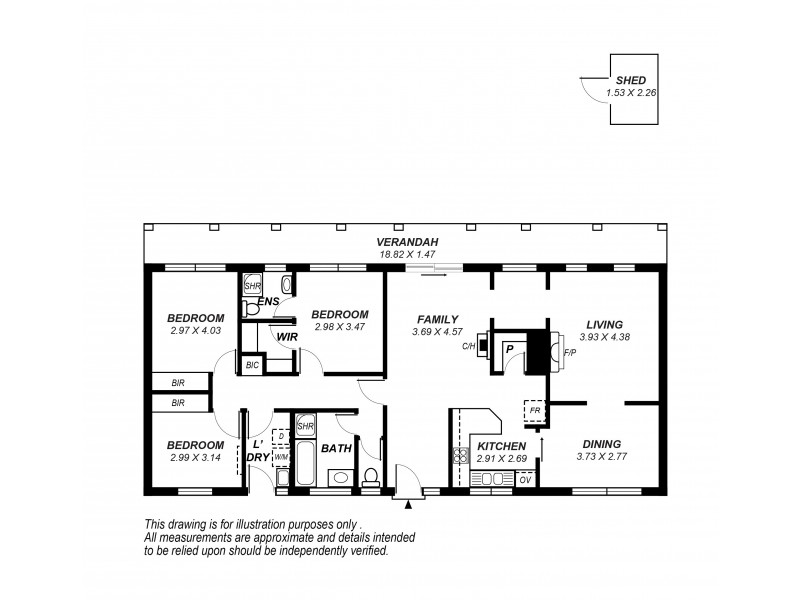 19 Heather Road, Aldgate SA 5154 Floorplan