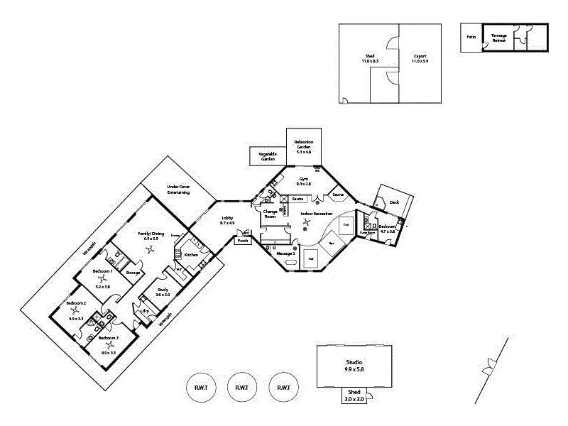 797 Onkaparinga Valley Road, Oakbank SA 5243 Floorplan