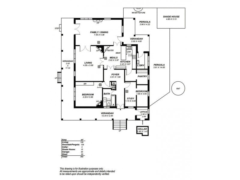 28 Blaser Road, Mylor SA 5153 Floorplan
