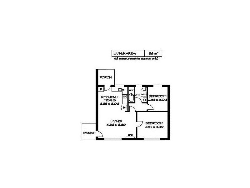 3/461 Portrush Road, Glenside SA 5065 Floorplan