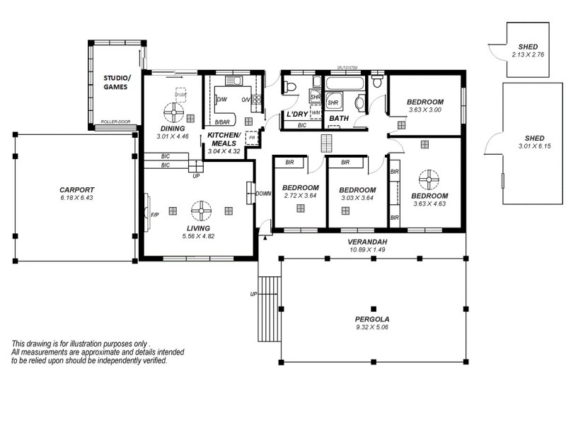 14 Longwood Road, Stirling SA 5152 Floorplan