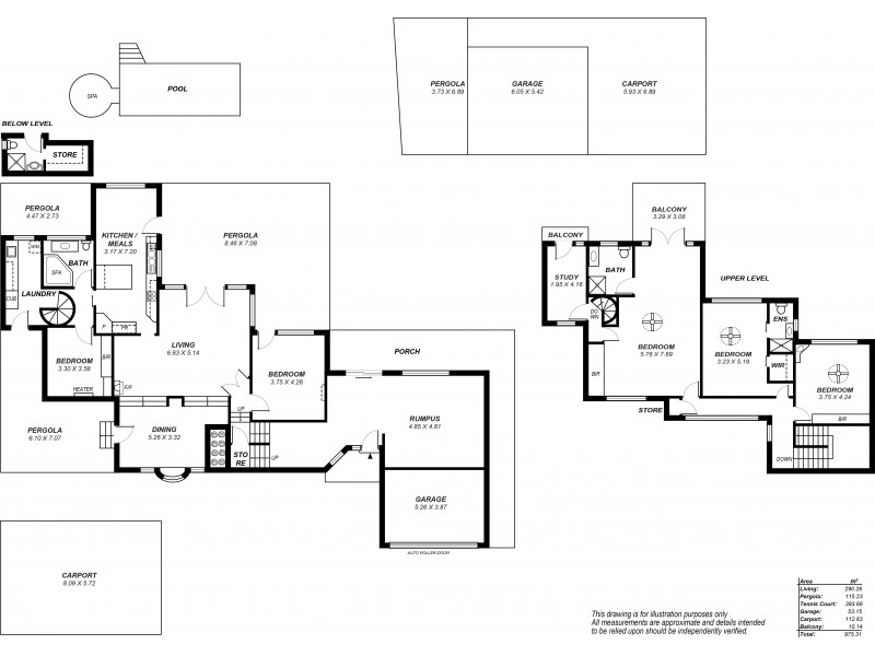 211 Strathalbyn Road, Bridgewater SA 5155 Floorplan