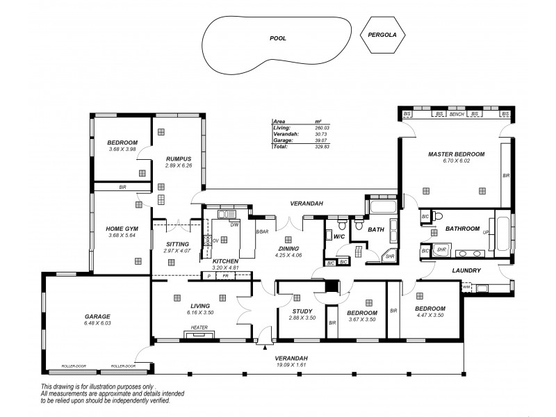 17 Paratoo Road, Stirling SA 5152 Floorplan