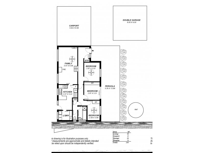 24 Cave Avenue, Bridgewater SA 5155 Floorplan
