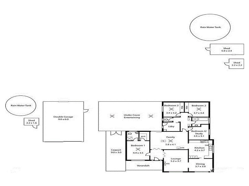 1240 Greenhill Road, Uraidla SA 5142 Floorplan