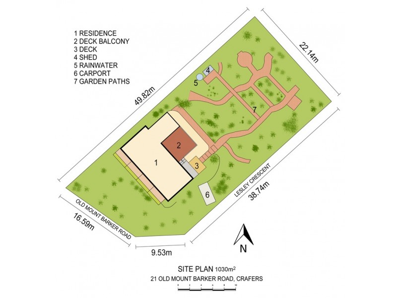 21 Old Mount Barker Road, Crafers SA 5152 Floorplan