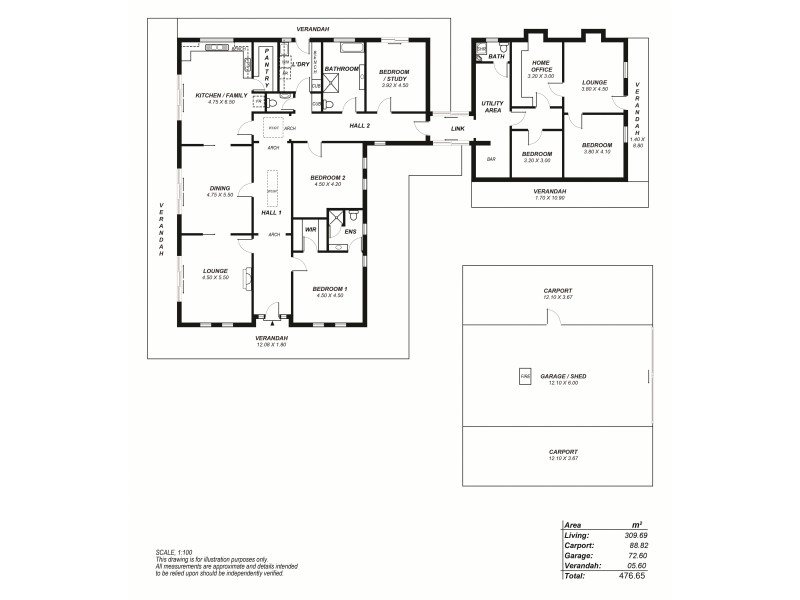 389 Pocock Road, Biggs Flat SA 5153 Floorplan