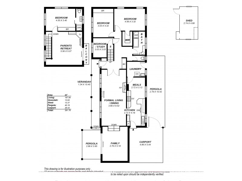 4 Schocroft Avenue, Crafers SA 5152 Floorplan