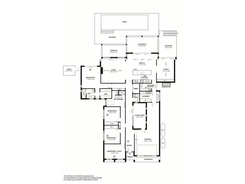 15 Ayers Hill Road, Stirling SA 5152 Floorplan