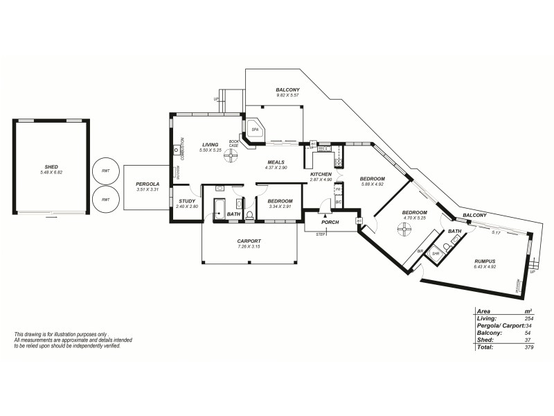 327 Marble Hill Road, Norton Summit SA 5136 Floorplan
